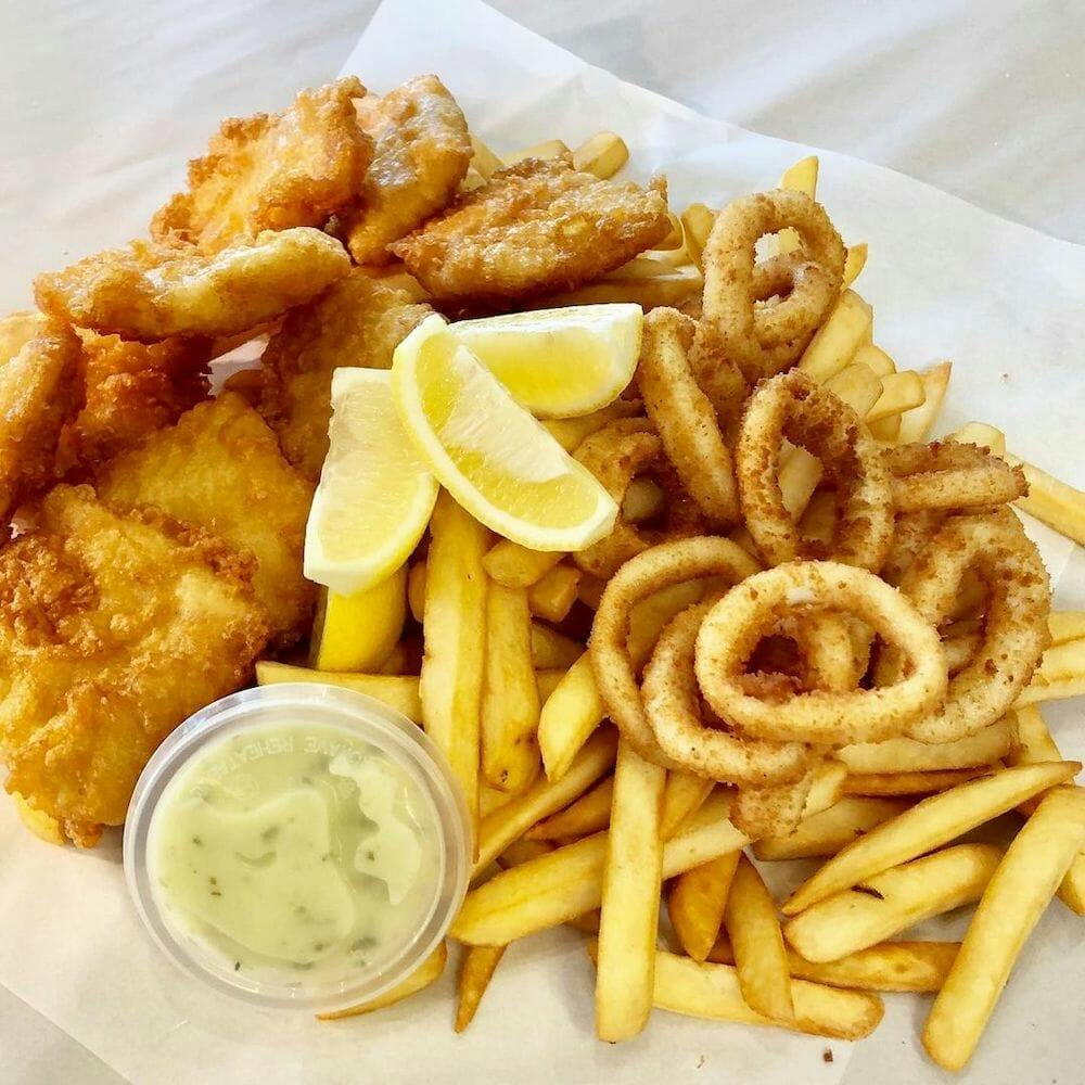 Perth's Best Fish and Chips, Amberjacks, Cottesloe, Elizabeth Quay