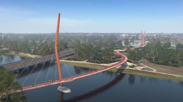 Get Your First Look At The New East Perth Pedestrian And Cycling Bridge ...