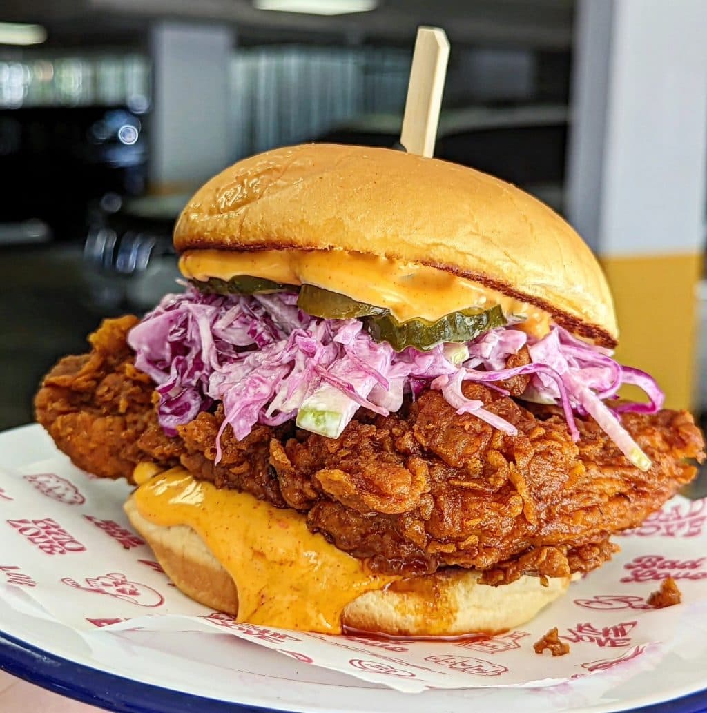 Perth fried chicken, Bad Love Burger Co, West Leederville