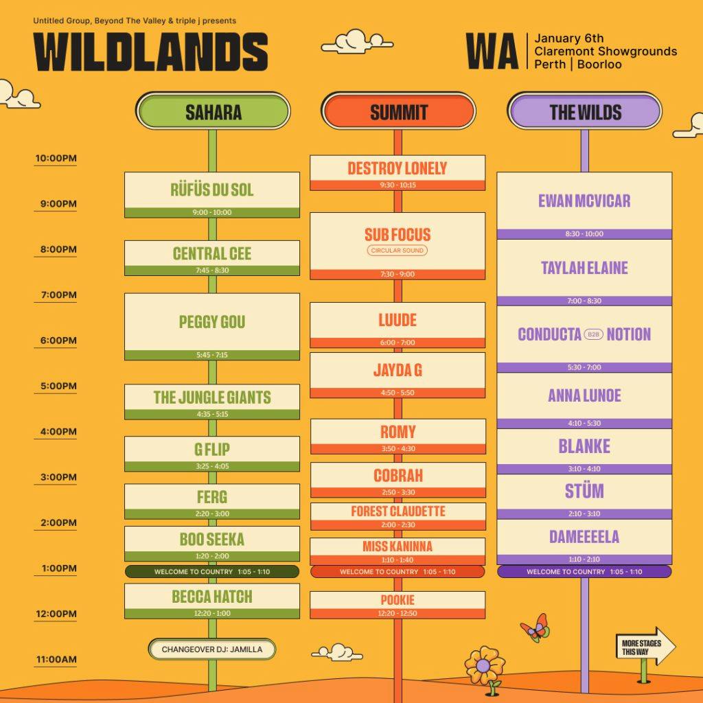 Wildlands 2024 Set Times 