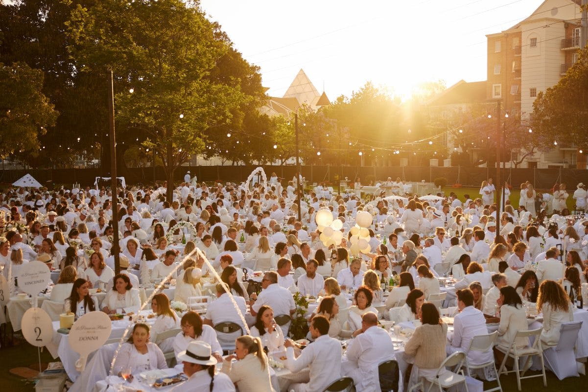 Le Diner en Blanc returns to Perth for another year's pop up picnic party