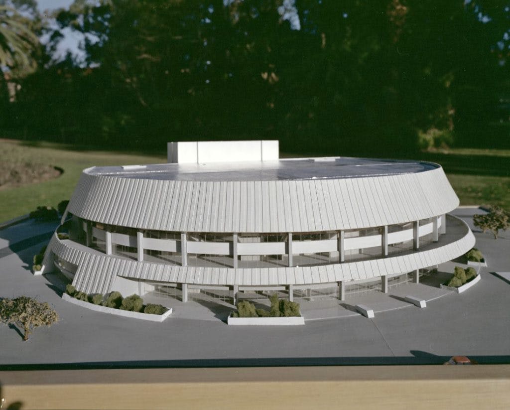Perth Entertainment Centre architectural model 1973