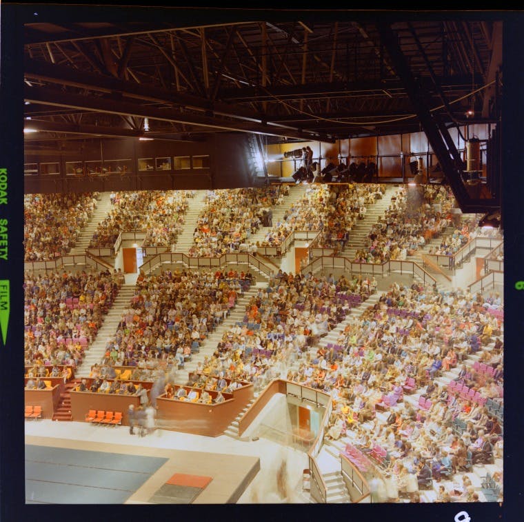 Perth Entertainment Centre Inaugural gymnastics event 1974
