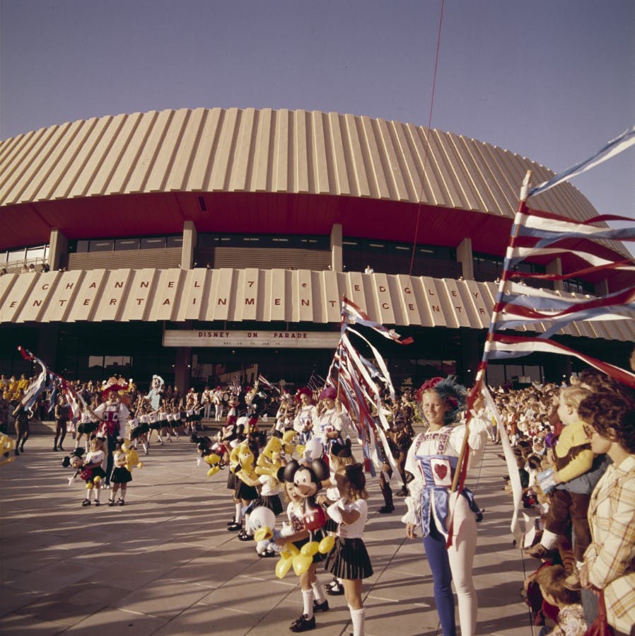 Perth Entertainment Centre Youth Procession Disney on Parade 1979