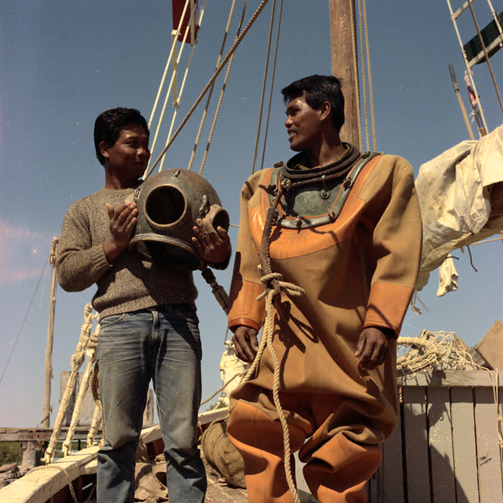 Broome pearl diver 1969