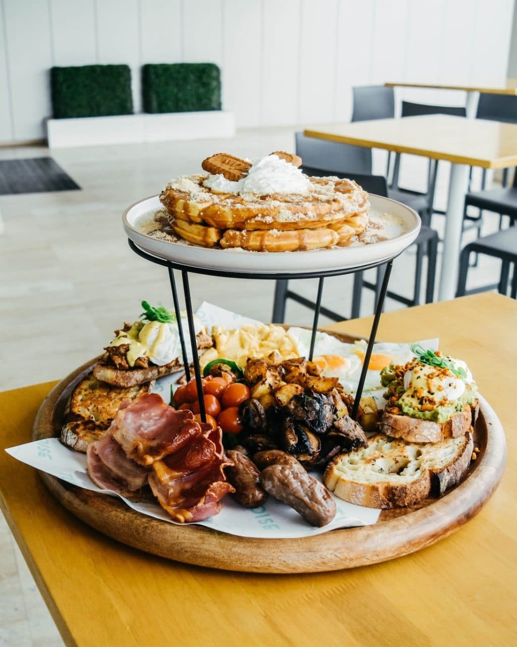 Turquoise Cafe Bottomless Brunch tower