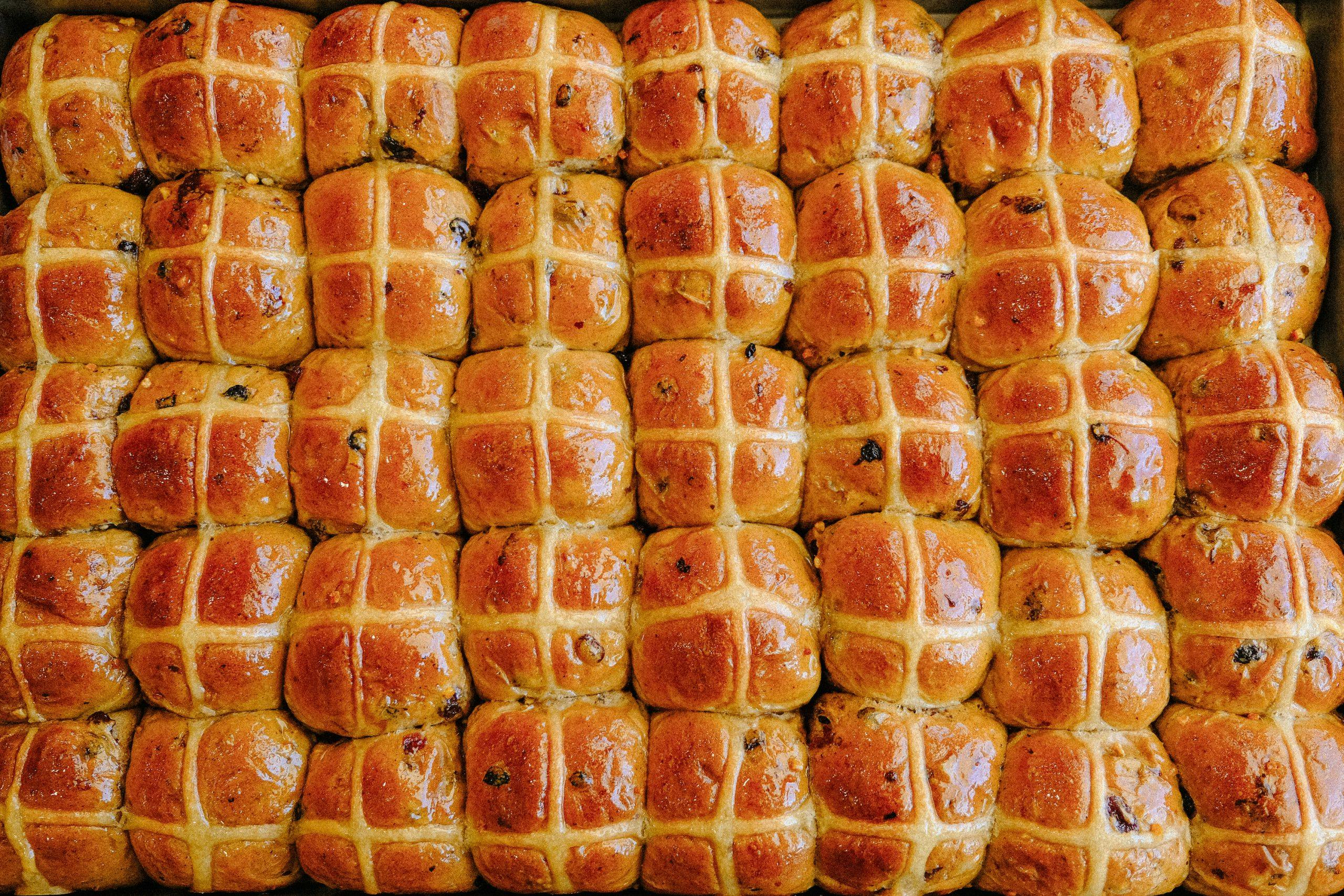 Perth's best hot cross buns, Chu Bakery, Highgate