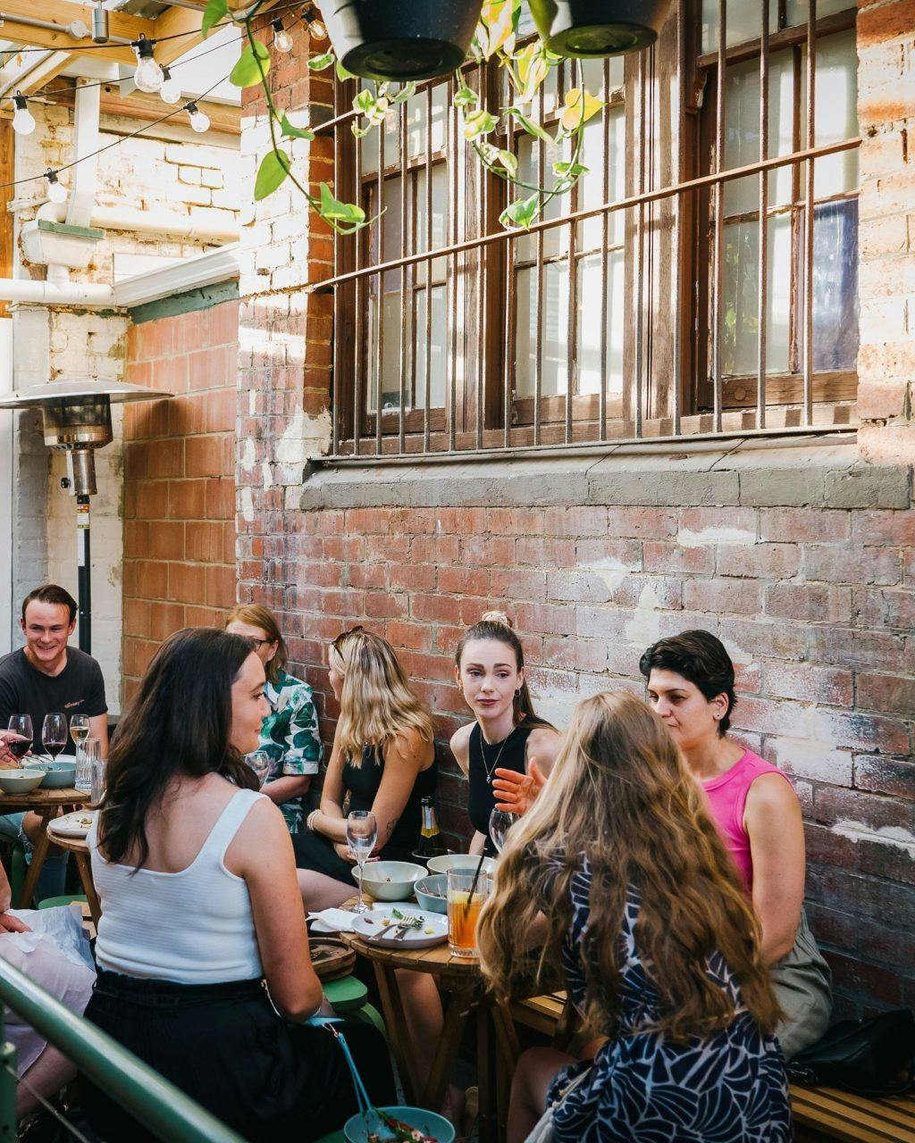 Perth's best wine courtyards, Lums, Subiaco
