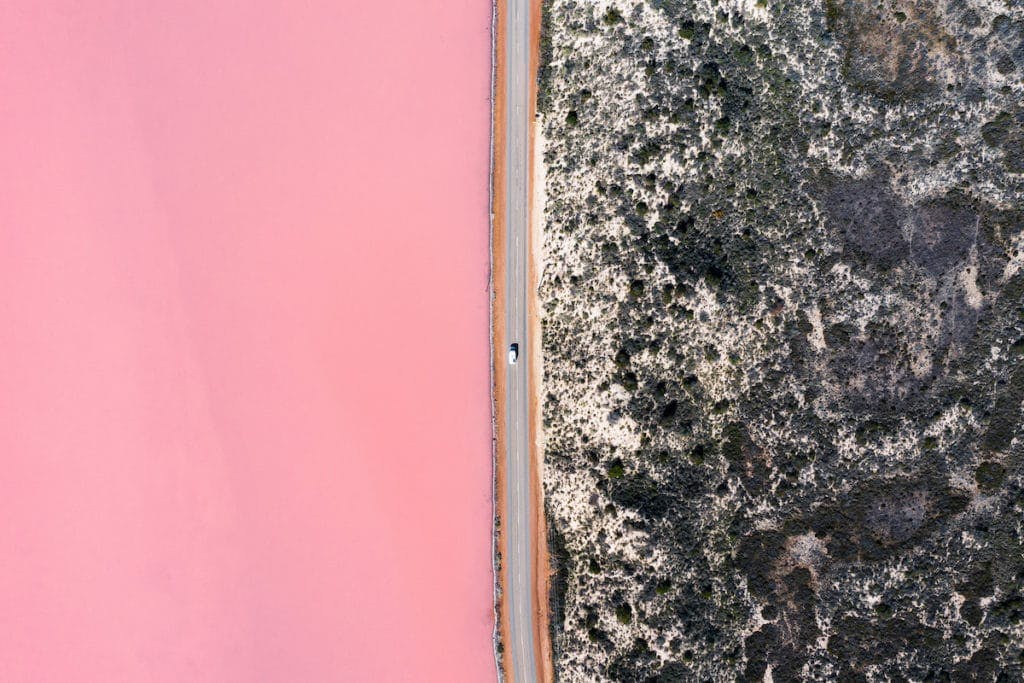 Hutt Lagoon Pink Lake