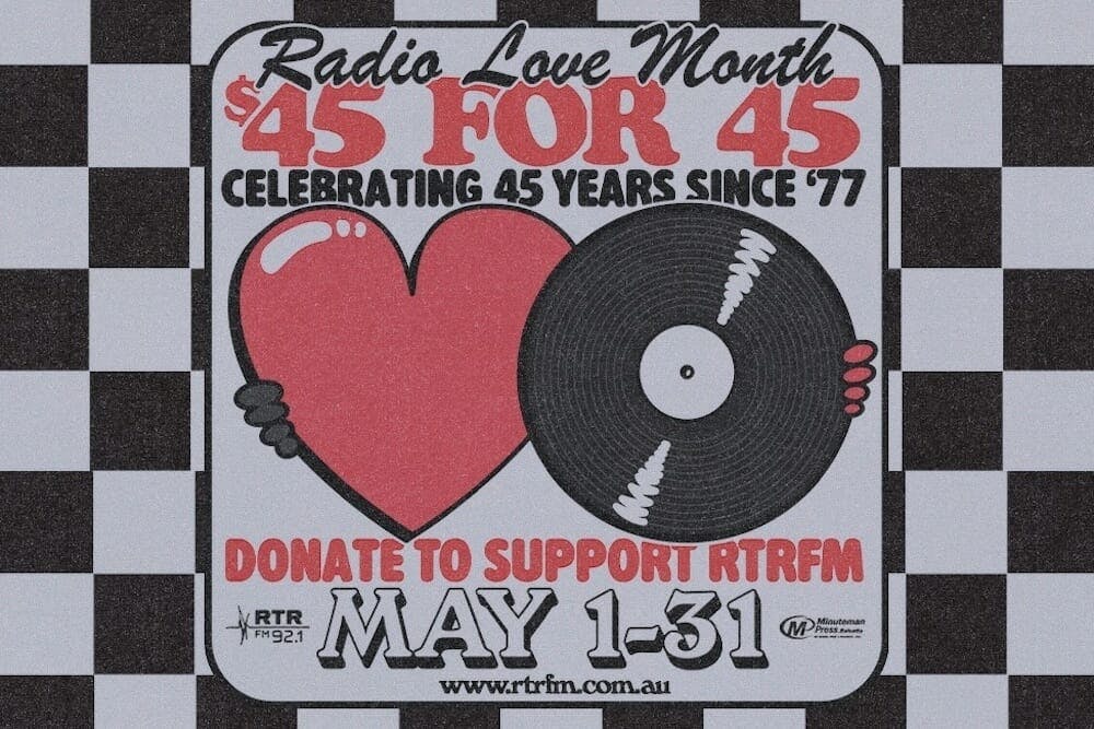 RTRFM $45 for 45 Radio Love Month