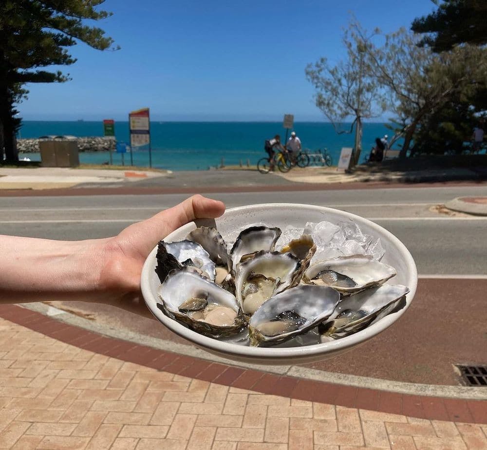 Perth's Bougiest Date Nights, Jerry Fraser Oysters