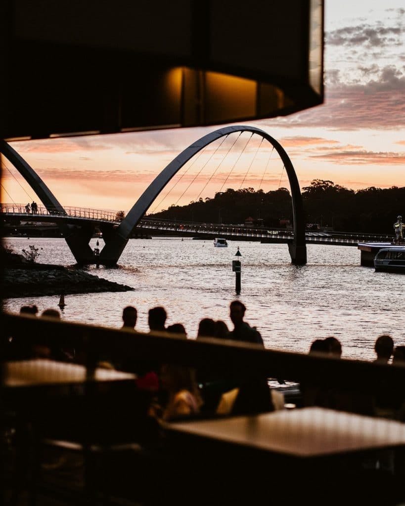 Eight WA Eateries with Unforgettable Views, The Reveley, Elizabeth Quay
