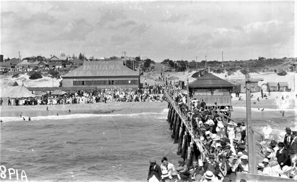 1918 Vintage Beach Photos Cottesloe Beach