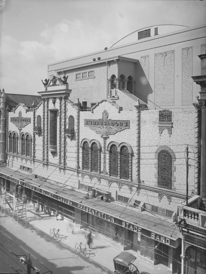 Perth vintage cinemas, Ambassadors Theatre 1935