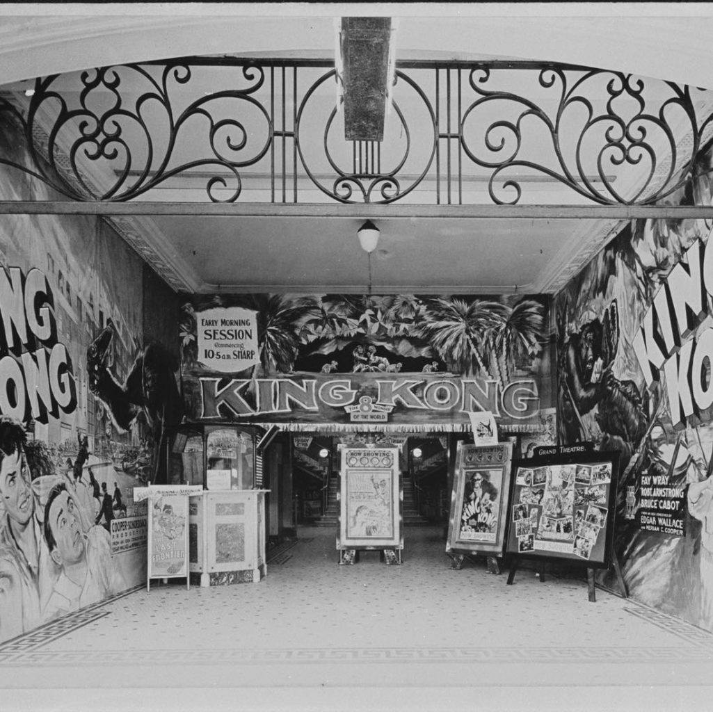 Perth vintage cinemas, Grand Theatre Murray Street King Kong 1934