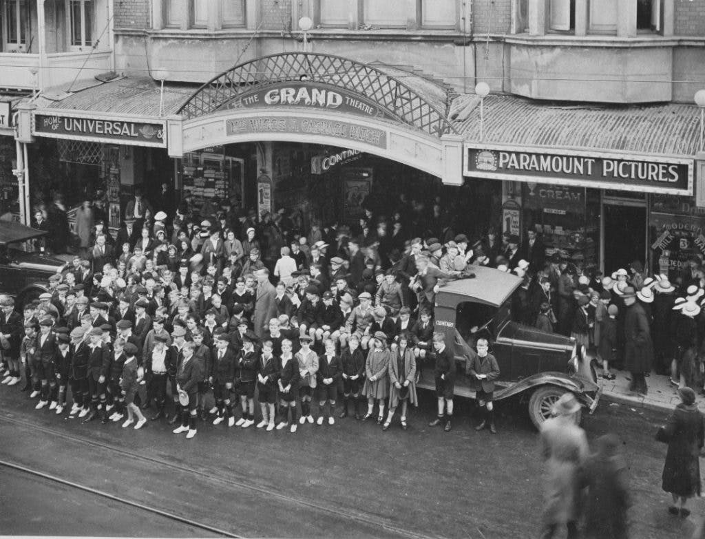 Perth vintage cinemas, Grand Theatre Murray Street 1935