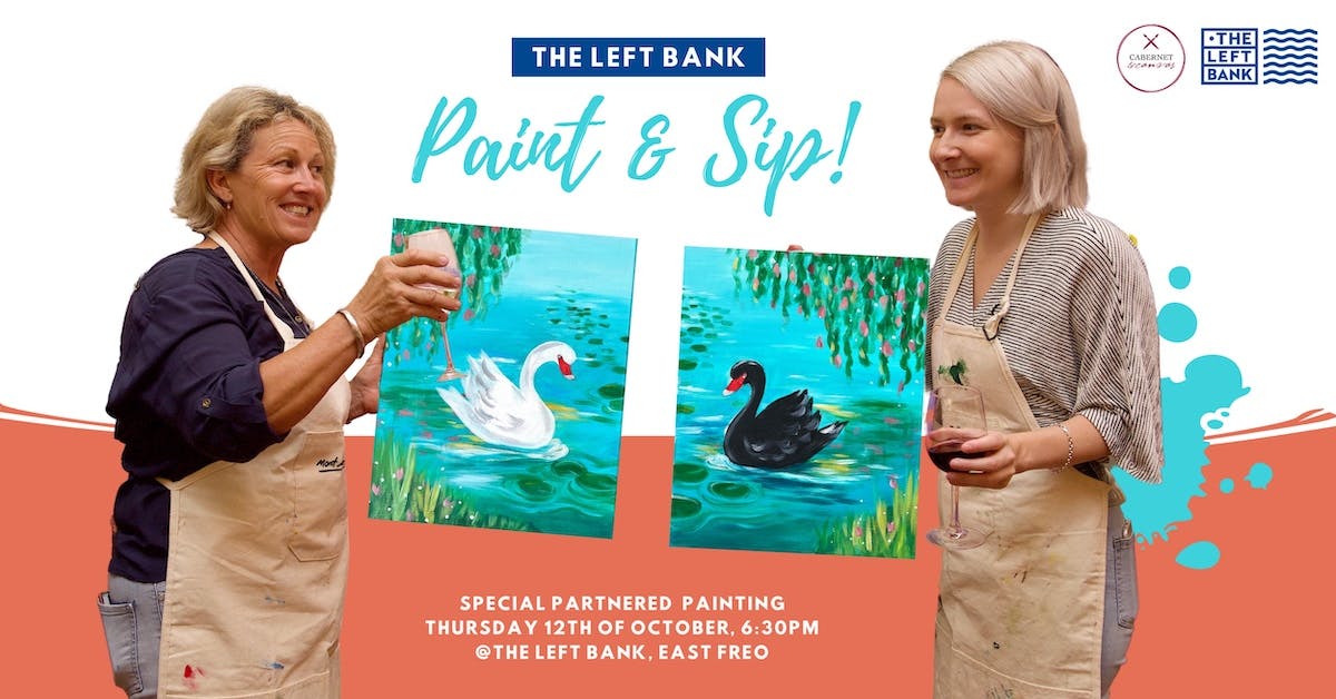 Paint and sip Left Bank