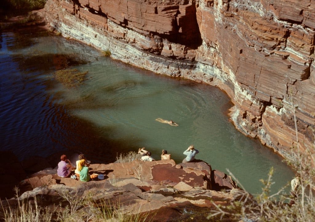 Dales Gorge pool 1968