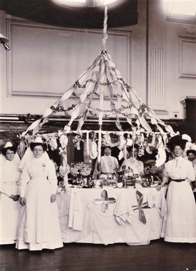 Perth Vintage Christmas, Silver Chain Christmas Fair St Georges Hall 1908