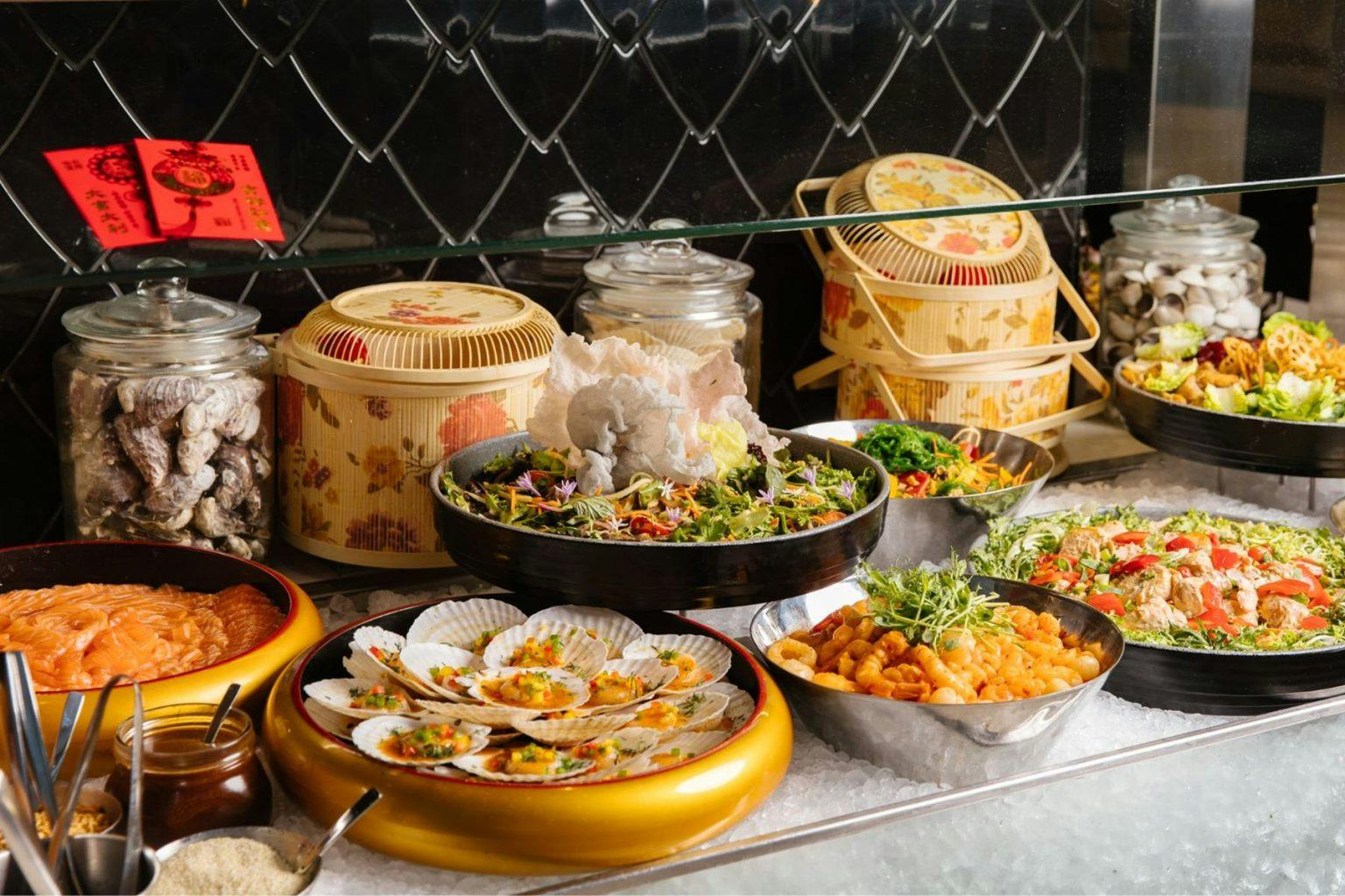 Where to celebrate Lunar New Year Perth, Crown Perth Atrium Buffet Chinese New Year of the Dragon