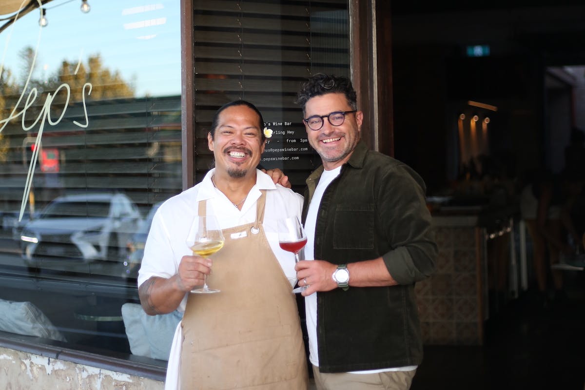 Perth Food News Sunny de Ocampo Pep's Wine Bar