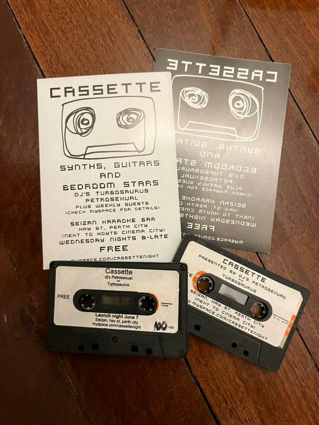 Forgotten Perth Indie Sleaze Y2K Cassette, Seizan, Roland