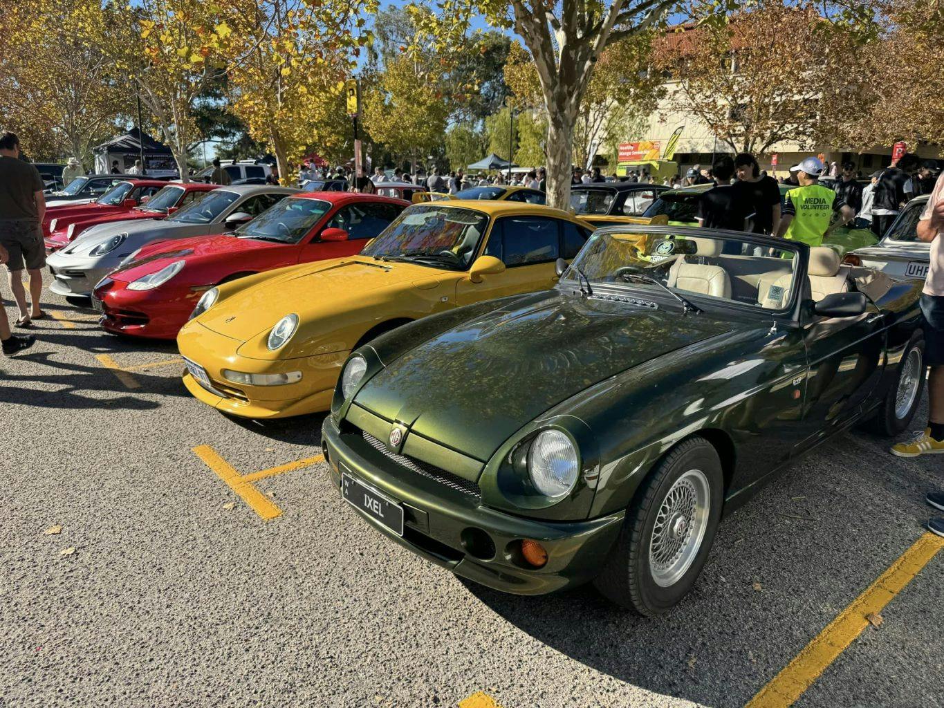 Classic Cars and Coffee, Perth UWA