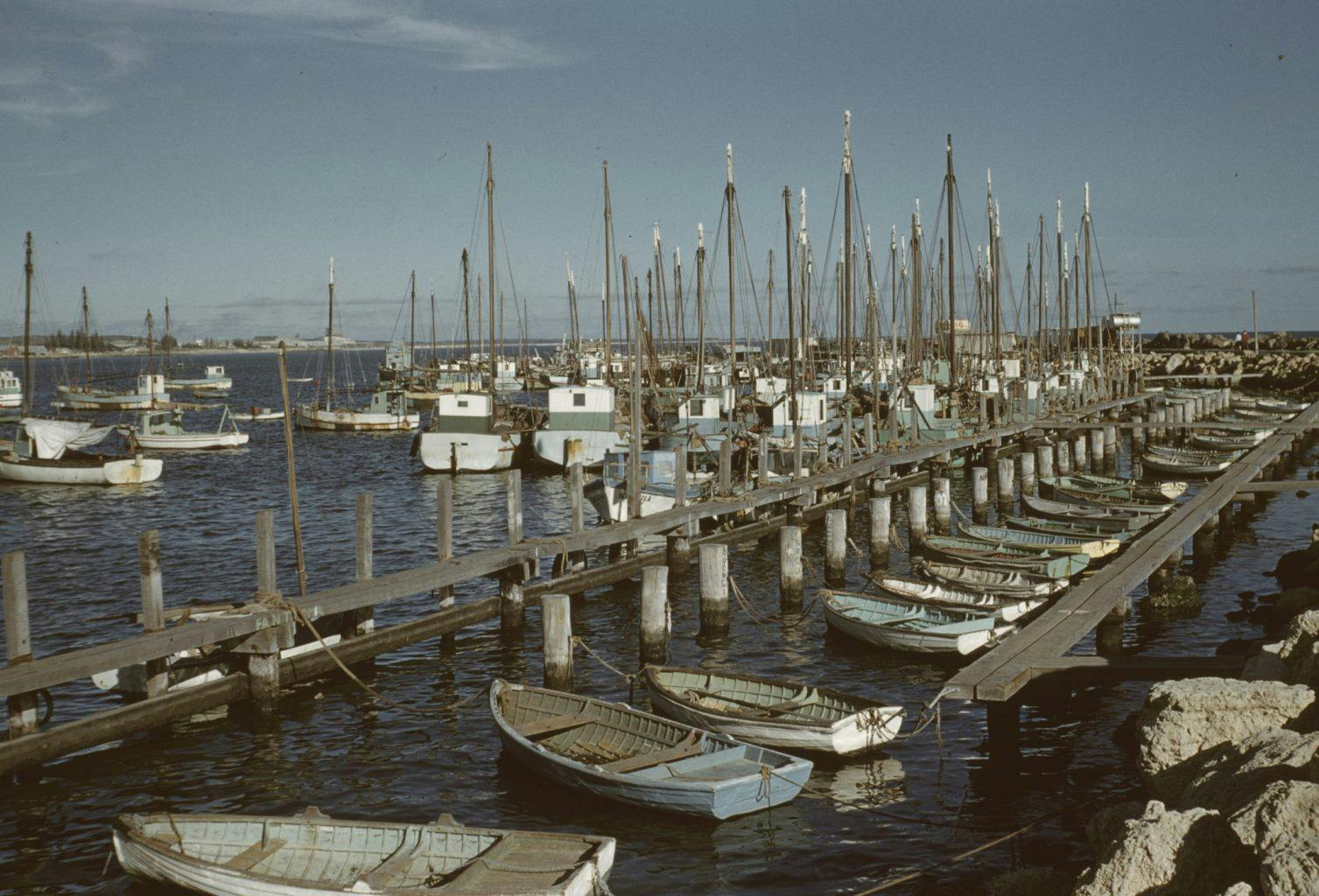 Forgotten Perth Vintage Fremantle Fishing Boat Harbour 1960