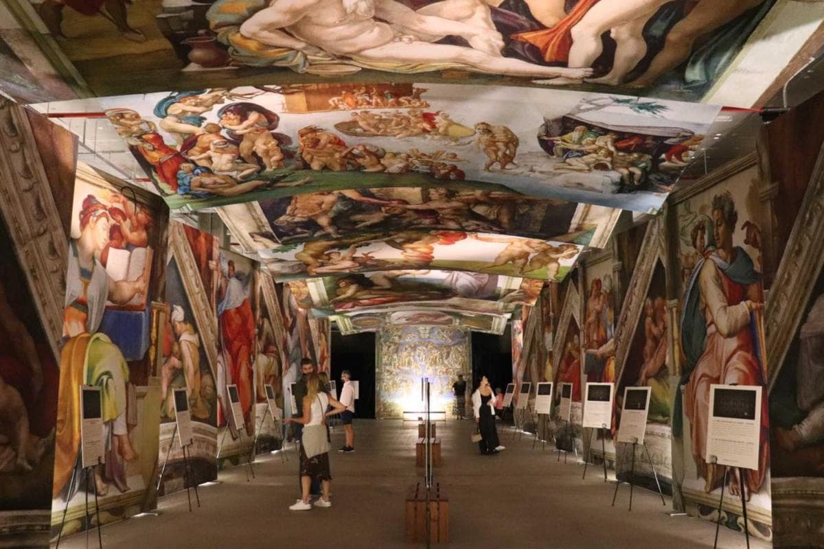 Michelangelo's Sistine Chapel: The Exhibition Opens In Fremantle This ...