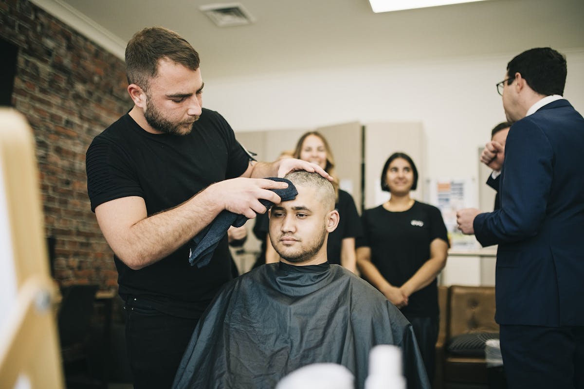 Perth Charity Short Back & Sidewalks Delivers 7000th Free Haircut